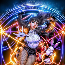 Zatanna #1 art by Sorah Suhng Pre-order virgin foil variant