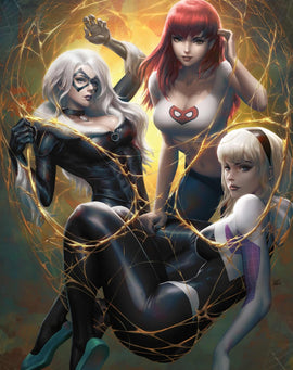 Amazing Spider-Man #13  Alpha exclusive NYCC  virgin variant art by Kendrick (Kunkka) Lim