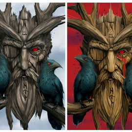 Odin #1 art by Sheldon Buekart set