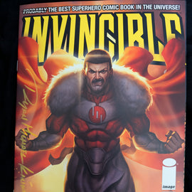 Invincible returns #1 Signed by Ryan Kinkaid