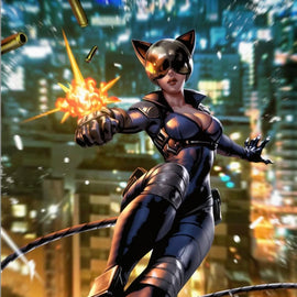 Absolute Catwoman #1 art by Derrick chew