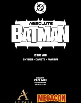 Absolute Batman #18 Kael Ngu Alpha Exclusive Pre-order trade variant