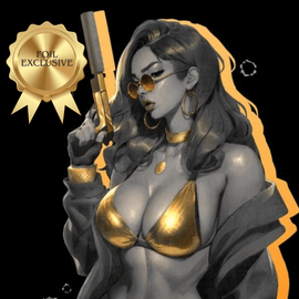 SDCC GUN HONEY DOUBLE DOWN # 2 ICKPOT FOIL EXCLUSIVE