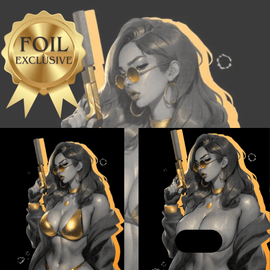 SDCC GUN HONEY DOUBLE DOWN # 2 ICKPOT FOIL EXCLUSIVE NSFW SET