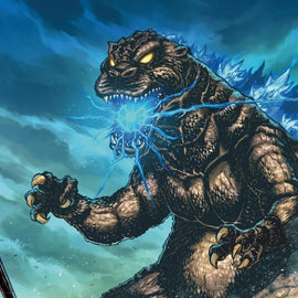 Teenage Mutant Ninja Turtles x Godzilla #1 - ECC Franck Uzan Variant - Left Side (11/12/25)
