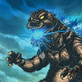 Teenage Mutant Ninja Turtles x Godzilla #1 - ECC Franck Uzan Variant - Right Side Wrap-Around (11/12/25)