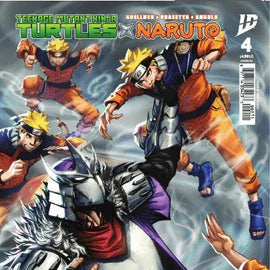 Teenage Mutant Ninja Turtles x Naruto #4 - East Coast Comics Franck Uzan Variant