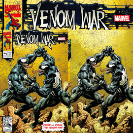 VENOM WAR # 1 TRADE & VIRGIN SET MARK BAGLEY EXCLUSIVE